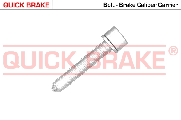 Bolt, brake caliper